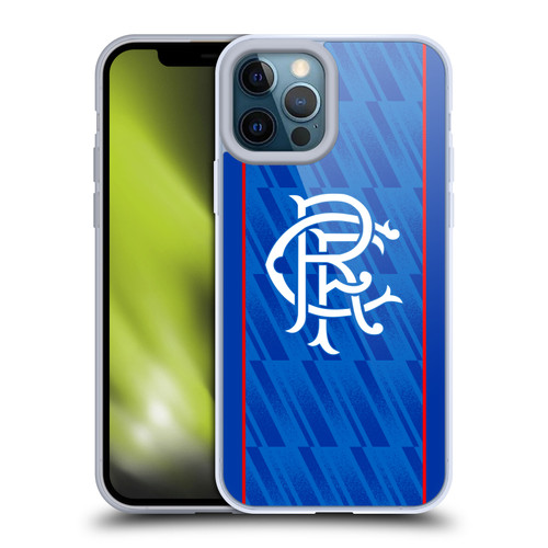 Rangers FC 2024/25 Kit Home Soft Gel Case for Apple iPhone 12 Pro Max