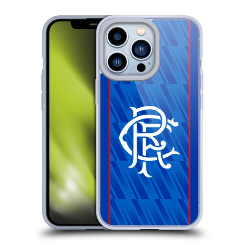 Rangers FC 2024/25 Kit Home Soft Gel Case for Apple iPhone 13 Pro