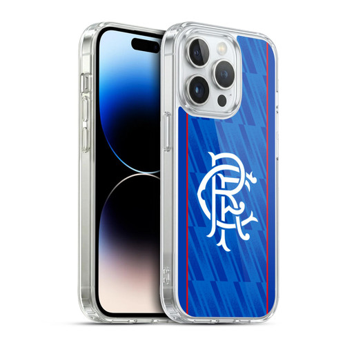 Rangers FC 2024/25 Kit Home Soft Gel Case for Apple iPhone 13 Pro & MagSafe