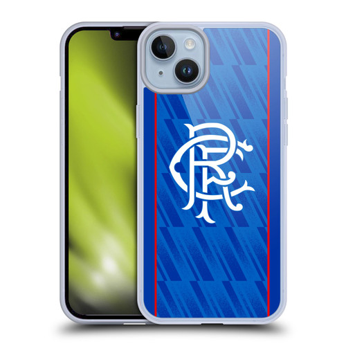 Rangers FC 2024/25 Kit Home Soft Gel Case for Apple iPhone 14 Plus