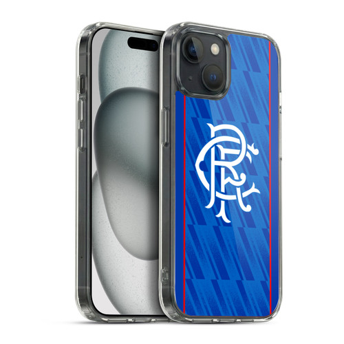 Rangers FC 2024/25 Kit Home Soft Gel Case for Apple iPhone 15 Plus & MagSafe