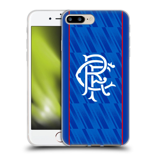 Rangers FC 2024/25 Kit Home Soft Gel Case for Apple iPhone 7 Plus / iPhone 8 Plus & MagSafe