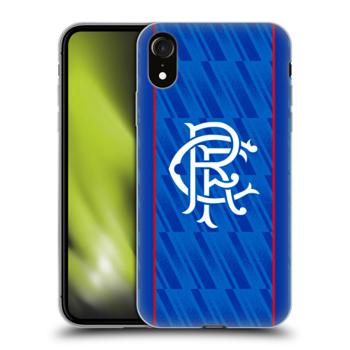 Rangers FC 2024/25 Kit Home Soft Gel Case for Apple iPhone XR