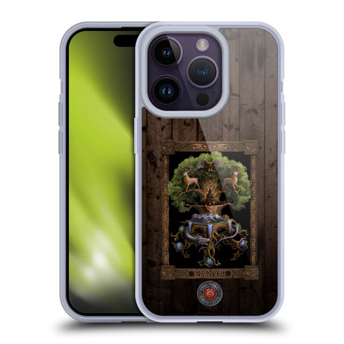 Anne Stokes Mix Fantasy Art Yggdrasil Soft Gel Case for Apple iPhone 14 Pro