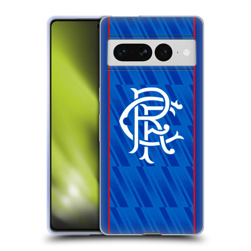 Rangers FC 2024/25 Kit Home Soft Gel Case for Google Pixel 7 Pro