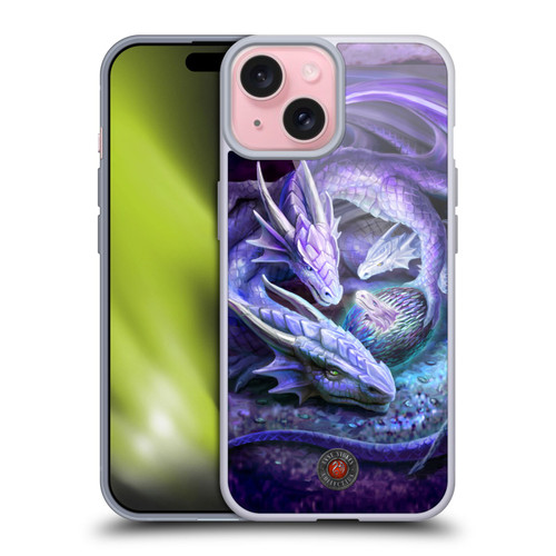 Anne Stokes Mix Fantasy Art Welcome Hatchling Soft Gel Case for Apple iPhone 15