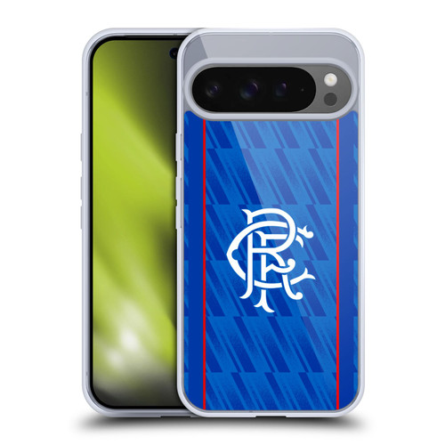 Rangers FC 2024/25 Kit Home Soft Gel Case for Google Pixel 9 Pro XL