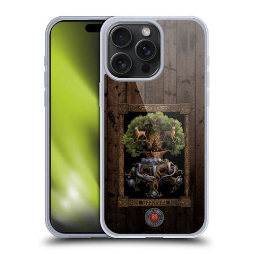 Anne Stokes Mix Fantasy Art Yggdrasil Soft Gel Case for Apple iPhone 15 Pro Max