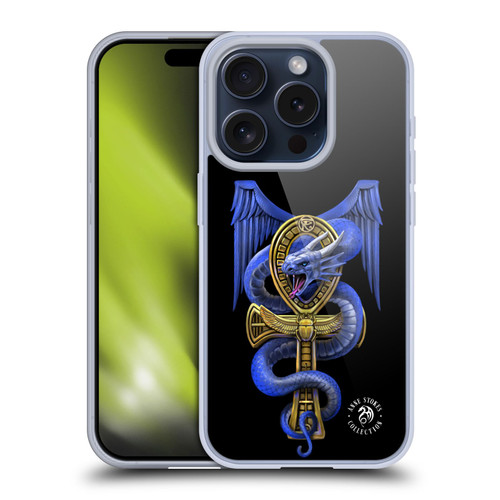 Anne Stokes Mix Fantasy Art Apep's Oracle Soft Gel Case for Apple iPhone 15 Pro