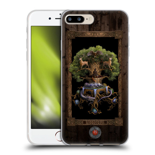 Anne Stokes Mix Fantasy Art Yggdrasil Soft Gel Case for Apple iPhone 7 Plus / iPhone 8 Plus