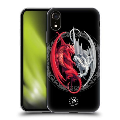Anne Stokes Mix Fantasy Art Merlin's Dragons Soft Gel Case for Apple iPhone XR
