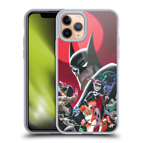 Batman DC Comics Comic Book Cover Dangerous Dames And Demons Soft Gel Case for Apple iPhone 11 Pro