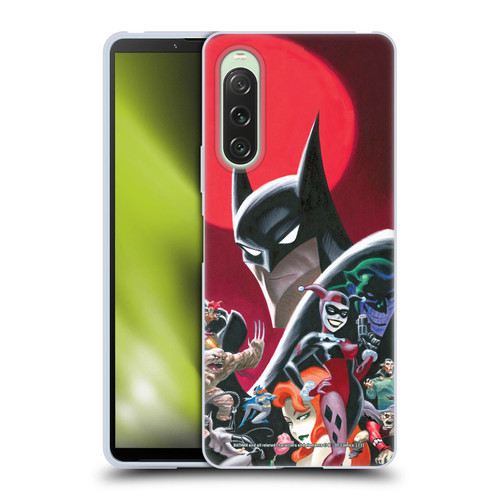 Batman DC Comics Comic Book Cover Dangerous Dames And Demons Soft Gel Case for Sony Xperia 10 V 5G