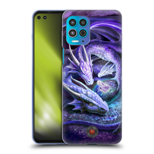 Anne Stokes Mix Fantasy Art Welcome Hatchling Soft Gel Case for Motorola Moto G100