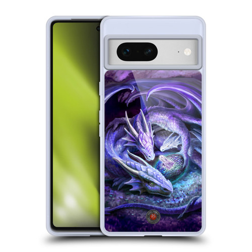 Anne Stokes Mix Fantasy Art Welcome Hatchling Soft Gel Case for Google Pixel 7
