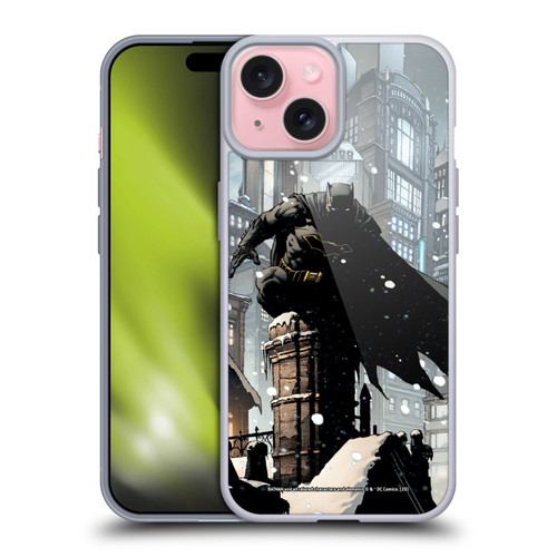 Batman DC Comics Iconic Comic Book Costumes Rebirth Soft Gel Case for Apple iPhone 15 & MagSafe