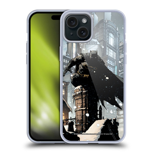 Batman DC Comics Iconic Comic Book Costumes Rebirth Soft Gel Case for Apple iPhone 15 Plus & MagSafe