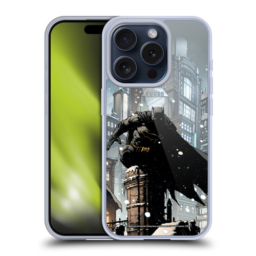 Batman DC Comics Iconic Comic Book Costumes Rebirth Soft Gel Case for Apple iPhone 15 Pro & MagSafe