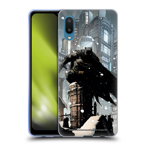 Batman DC Comics Iconic Comic Book Costumes Rebirth Soft Gel Case for Samsung Galaxy A02/M02 (2021)