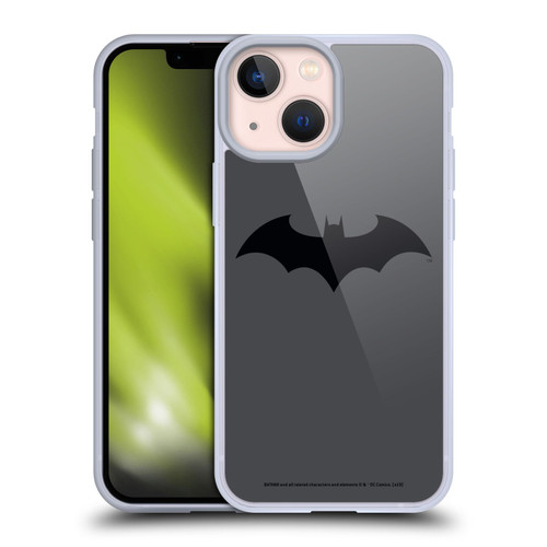 Batman DC Comics Logos Hush Soft Gel Case for Apple iPhone 13 Mini & MagSafe