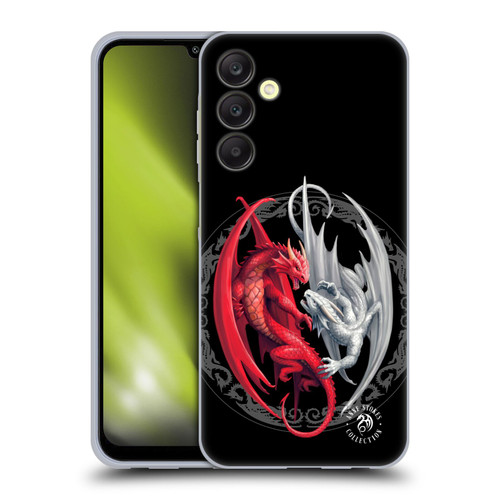 Anne Stokes Mix Fantasy Art Merlin's Dragons Soft Gel Case for Samsung Galaxy A25 5G