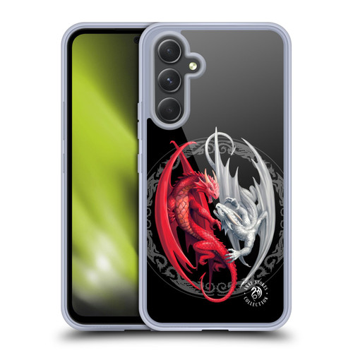 Anne Stokes Mix Fantasy Art Merlin's Dragons Soft Gel Case for Samsung Galaxy A54 5G
