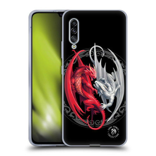 Anne Stokes Mix Fantasy Art Merlin's Dragons Soft Gel Case for Samsung Galaxy A90 5G (2019)