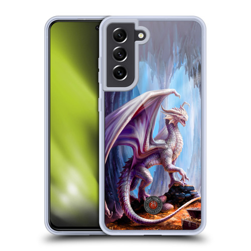 Anne Stokes Mix Fantasy Art Treasure Trove Soft Gel Case for Samsung Galaxy S21 FE 5G