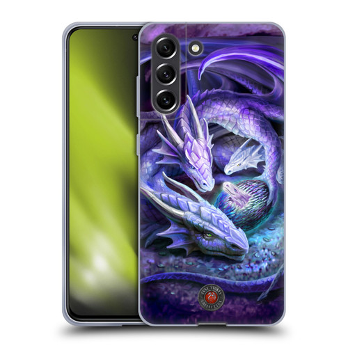 Anne Stokes Mix Fantasy Art Welcome Hatchling Soft Gel Case for Samsung Galaxy S21 FE 5G