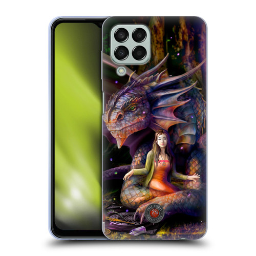 Anne Stokes Mix Fantasy Art Spirit Dragon Soft Gel Case for Samsung Galaxy M33 (2022)