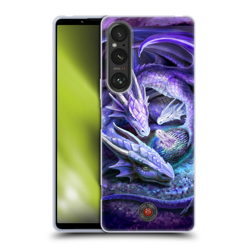 Anne Stokes Mix Fantasy Art Welcome Hatchling Soft Gel Case for Sony Xperia 1 V 5G