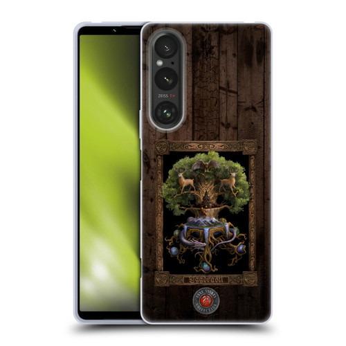 Anne Stokes Mix Fantasy Art Yggdrasil Soft Gel Case for Sony Xperia 1 V 5G