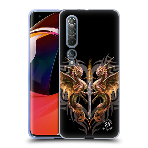 Anne Stokes Mix Fantasy Art Dragon Sword Soft Gel Case for Xiaomi Mi 10 5G / Mi 10 Pro 5G