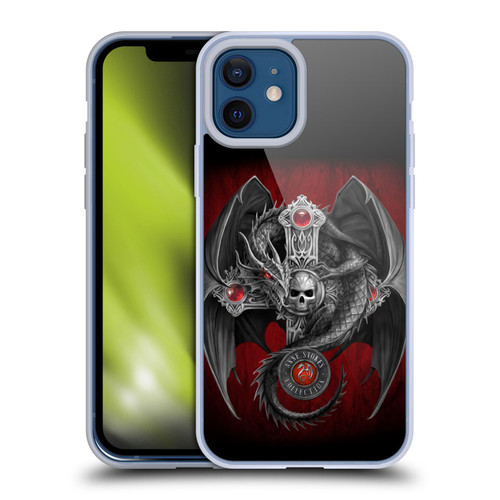 Anne Stokes Tribal Gothic Dragon Soft Gel Case for Apple iPhone 12 / iPhone 12 Pro