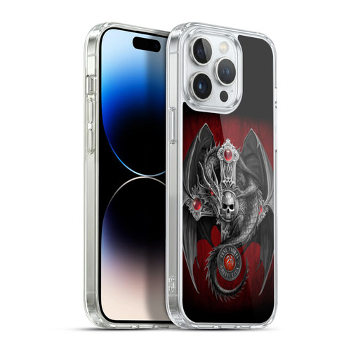 Anne Stokes Tribal Gothic Dragon Soft Gel Case for Apple iPhone 13 Pro Max