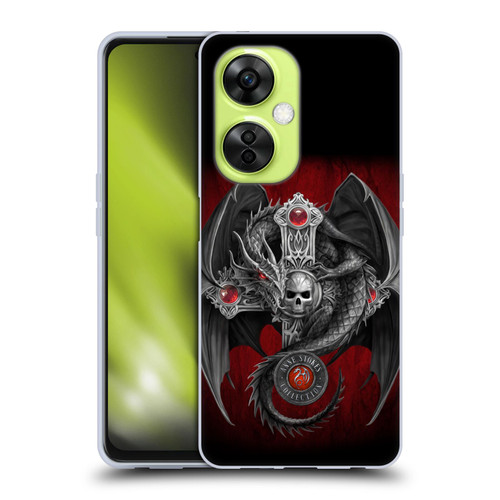 Anne Stokes Tribal Gothic Dragon Soft Gel Case for OnePlus Nord CE 3 Lite 5G
