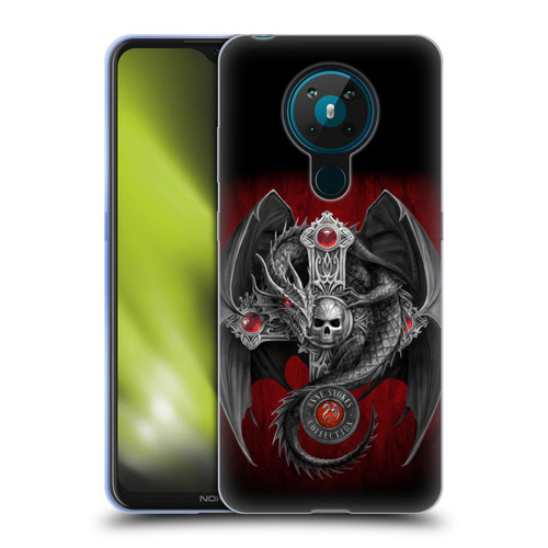 Anne Stokes Tribal Gothic Dragon Soft Gel Case for Nokia 5.3