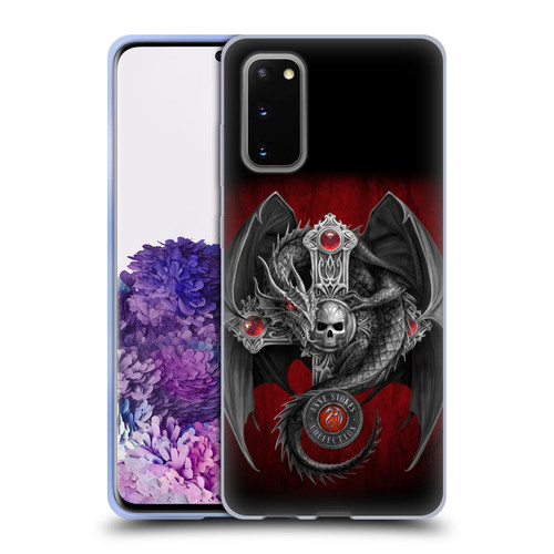 Anne Stokes Tribal Gothic Dragon Soft Gel Case for Samsung Galaxy S20 / S20 5G