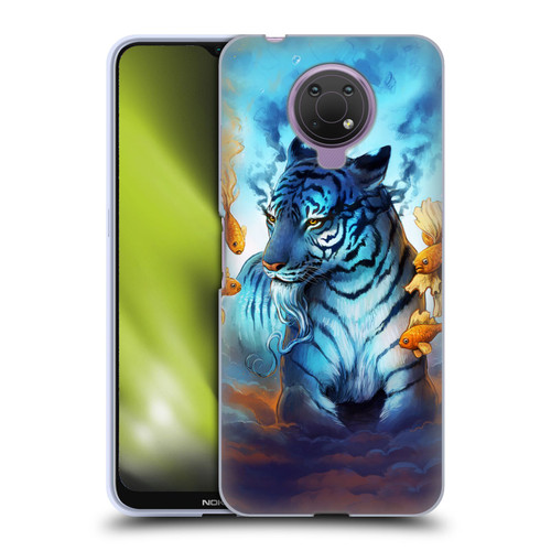 Jonas "JoJoesArt" Jödicke Big Cats Tiger Fish Soft Gel Case for Nokia G10