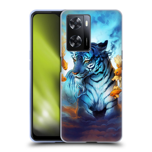 Jonas "JoJoesArt" Jödicke Big Cats Tiger Fish Soft Gel Case for OPPO A57s
