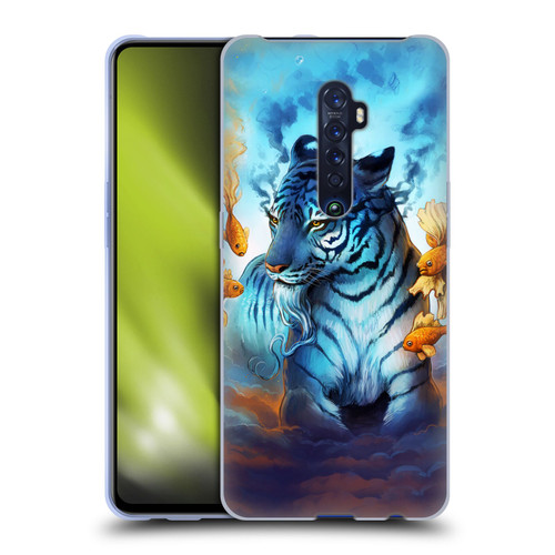 Jonas "JoJoesArt" Jödicke Big Cats Tiger Fish Soft Gel Case for OPPO Reno 2
