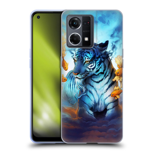 Jonas "JoJoesArt" Jödicke Big Cats Tiger Fish Soft Gel Case for OPPO Reno8 4G
