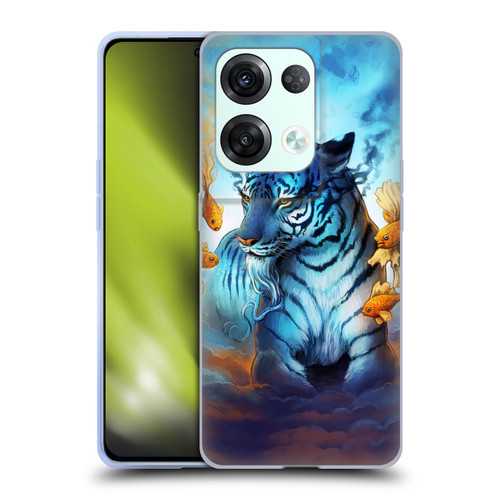 Jonas "JoJoesArt" Jödicke Big Cats Tiger Fish Soft Gel Case for OPPO Reno8 Pro