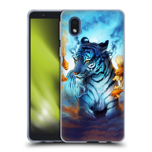 Jonas "JoJoesArt" Jödicke Big Cats Tiger Fish Soft Gel Case for Samsung Galaxy A01 Core (2020)