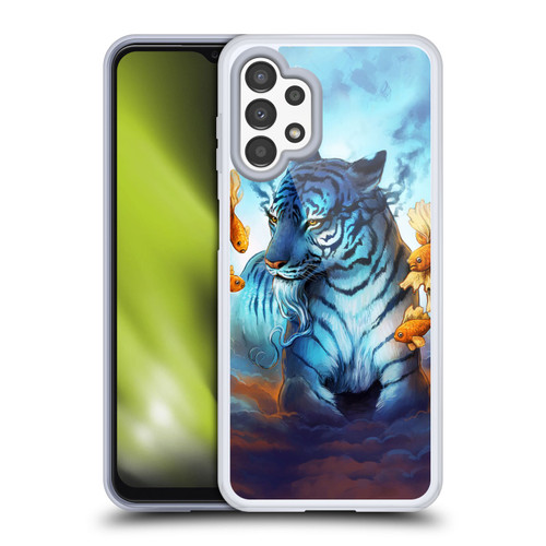 Jonas "JoJoesArt" Jödicke Big Cats Tiger Fish Soft Gel Case for Samsung Galaxy A13 (2022)