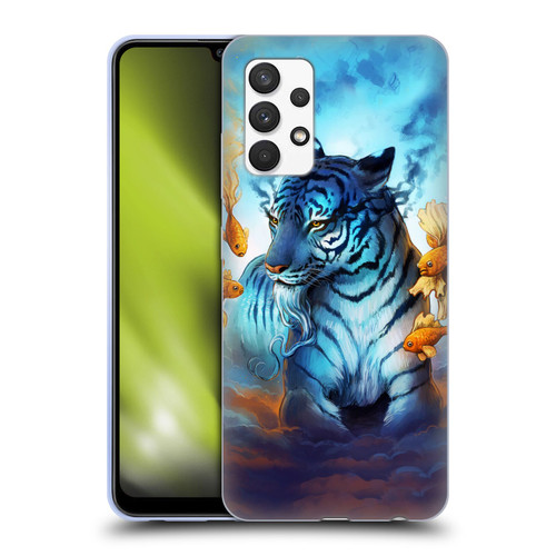 Jonas "JoJoesArt" Jödicke Big Cats Tiger Fish Soft Gel Case for Samsung Galaxy A32 (2021)