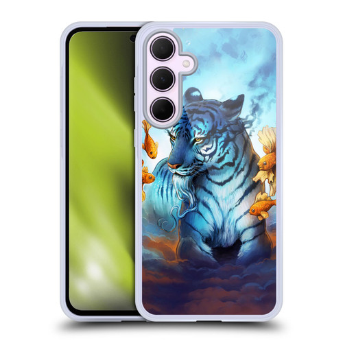 Jonas "JoJoesArt" Jödicke Big Cats Tiger Fish Soft Gel Case for Samsung Galaxy A35 5G