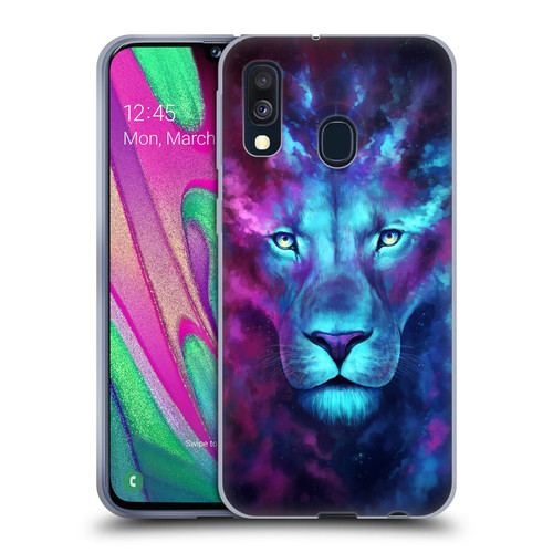 Jonas "JoJoesArt" Jödicke Big Cats Firstborn Soft Gel Case for Samsung Galaxy A40 (2019)