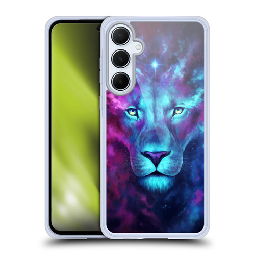 Jonas "JoJoesArt" Jödicke Big Cats Firstborn Soft Gel Case for Samsung Galaxy A55 5G
