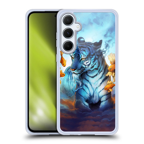 Jonas "JoJoesArt" Jödicke Big Cats Tiger Fish Soft Gel Case for Samsung Galaxy A55 5G